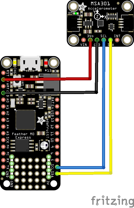 feather and msa301 layout