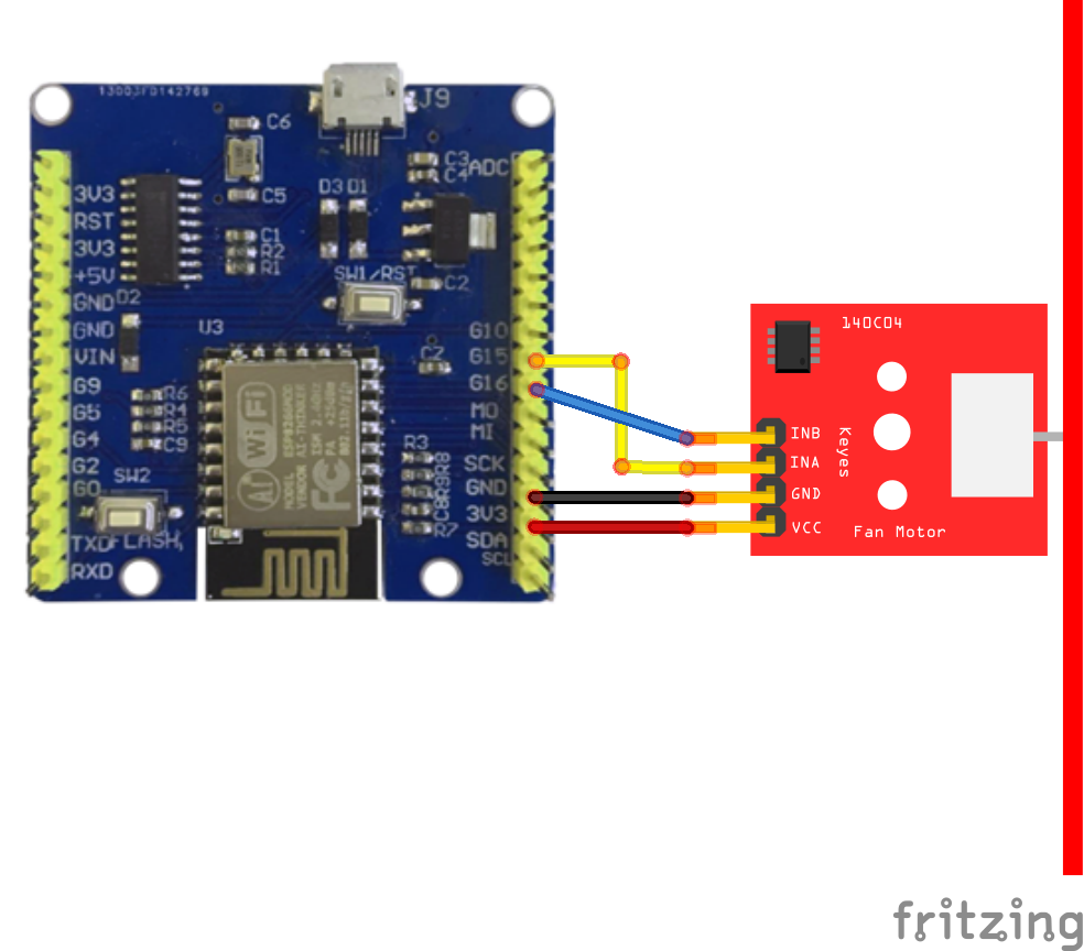 typyboard and l9110 layout